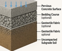 permeable pavements
